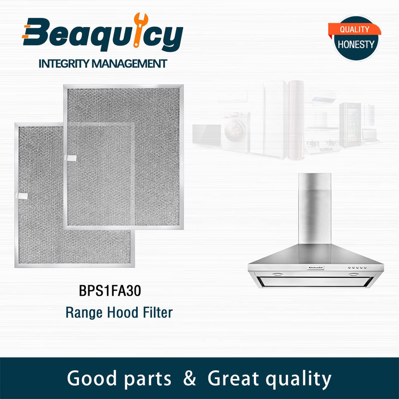 BPS1FA30 Range Hood Aluminum Filter 11-3/4" x 14-1/4" x 3/8" by Beaquicy - Replacement for Broan, Nutone Mesh Aluminum Hood Grease Range Hood -Replaces 99010299 S99010299 S99010305 AP3378953 8322 - Pack of 2 - NewNest Australia