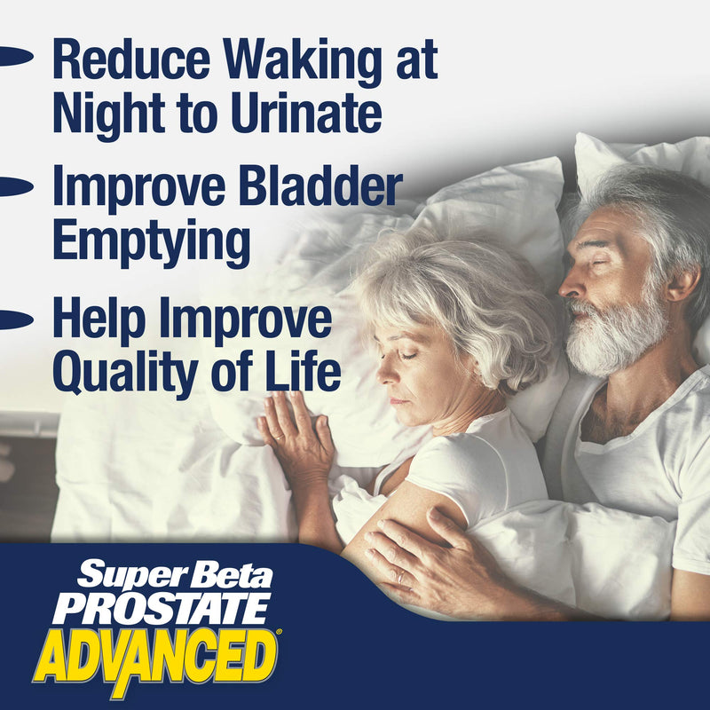 Super Beta Prostate Advanced Chewables - Delicious, Urologist Recommended Prostate Supplement for Men – Reduce Bathroom Trips, Promote Sleep, Support Prostate Health (60 Chews, 1-Bottle) - NewNest Australia