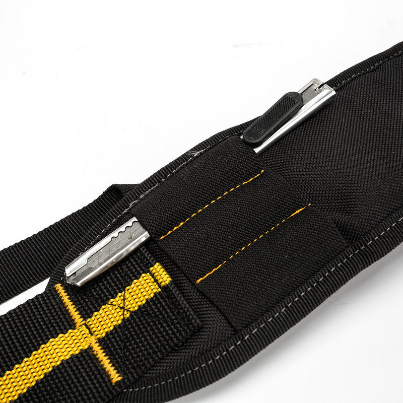 Melo Tough Padded Suspenders/Tool Belt Suspenders with phone holder Tape Holder Pencil holder Adjustable Straps, suspenders Loop heavy duty work for carpenter electrician work Suspension Rig X back - NewNest Australia