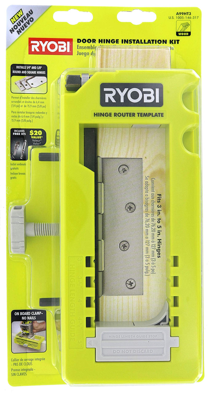 Ryobi A99HT3 Door Hinge Installation Kit/Mortiser Template - NewNest Australia