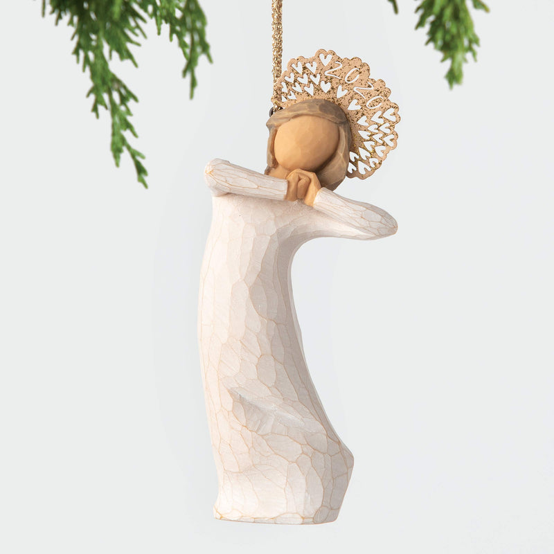 NewNest Australia - Willow Tree 2020 Ornament, Sculpted Hand-Painted Figure 