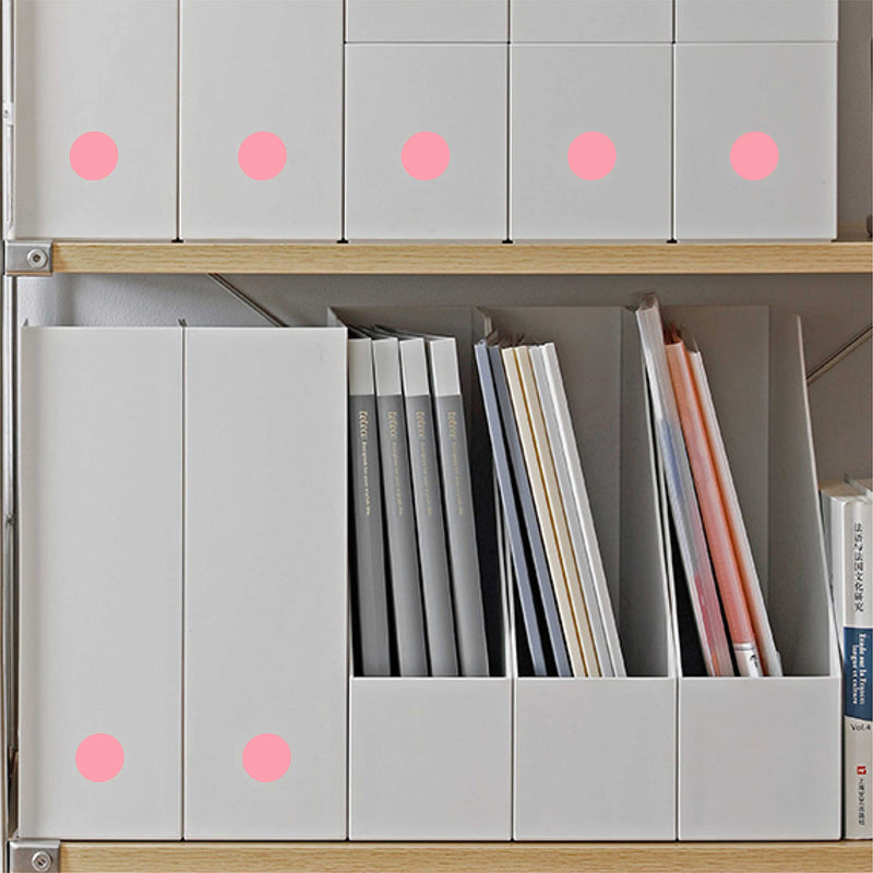 PARLAIM 0.75" Round Adhesive Color Coding Circle Dot Labels in Roll, 1000 Stickers per Dispenser Box, 3/4 inch Diameter Kids and Office, Pink - NewNest Australia