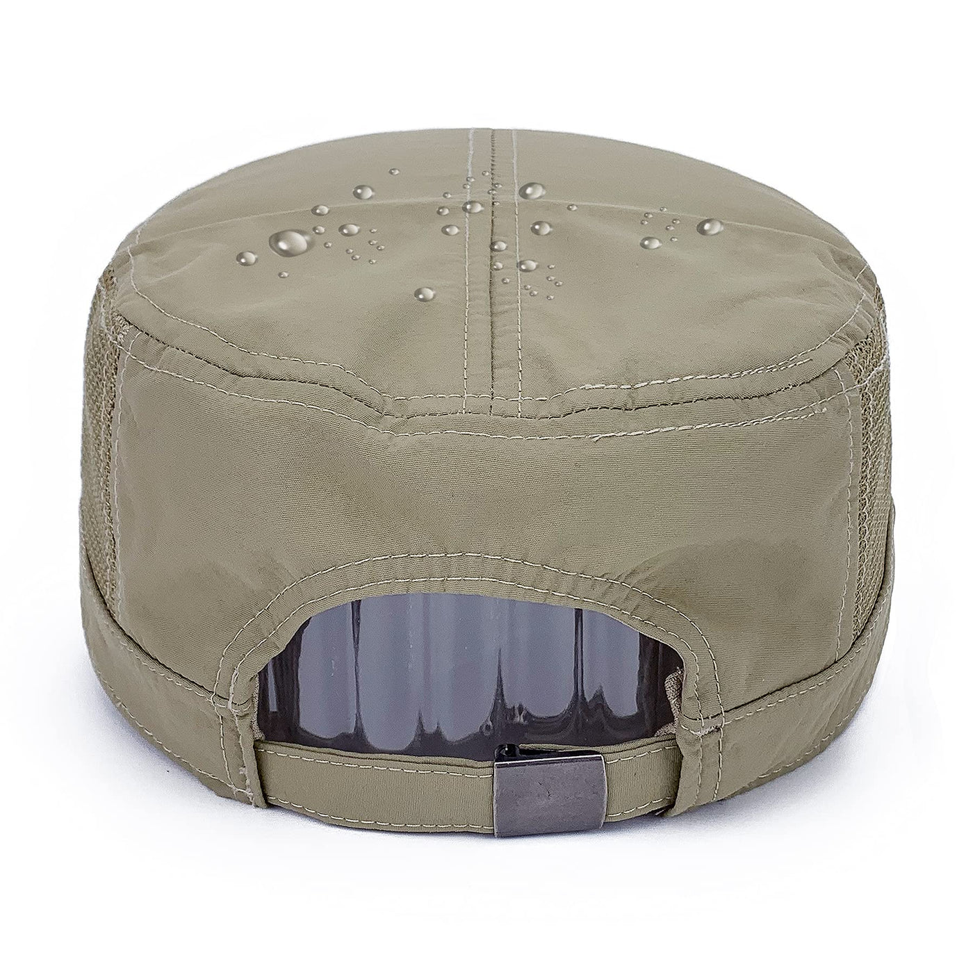 REDSHARKS Quick Dry Cadet Army Hats Waterproof Military Flat Top Baseball  Dad Sun Caps Outdoor Sports Khaki
