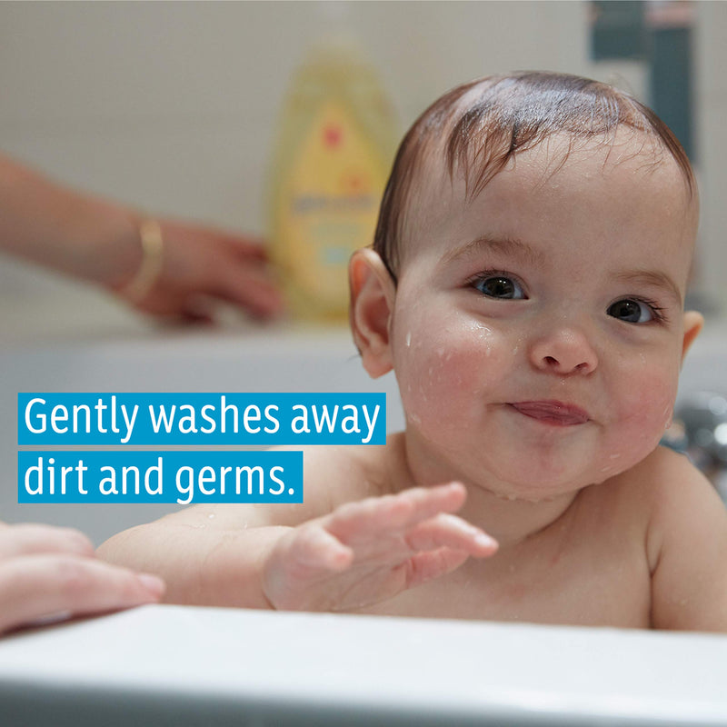 Johnson's Head-to-Toe Gentle Tear-Free Baby & Newborn Wash & Shampoo, Sulfate-, Paraben- Phthalate- & Dye-Free, Hypoallergenic Wash for Sensitive Skin & Hair, 27.1 fl. Oz Johnsons HTT Wash & Shampoo 27.1 oz - NewNest Australia