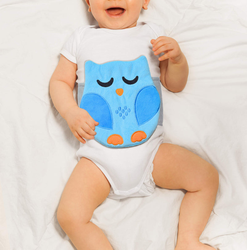 Baby Colic, Gas and Upset Stomach Relief – Belly Hugger – A Soothing Warmth Combined with Gentle Compression (Blue) Blue - NewNest Australia