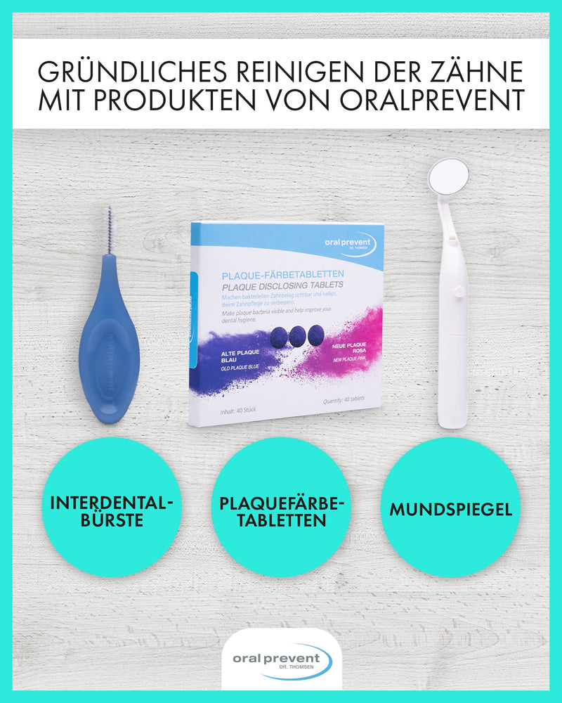 ORAL Prevent mouth mirror with LED light - dental mirror for better dental care - dentist mirror with anti-fog coating - dental care mirror - NewNest Australia