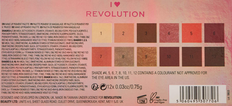 I Heart Revolution | Angel Heart Palette - NewNest Australia