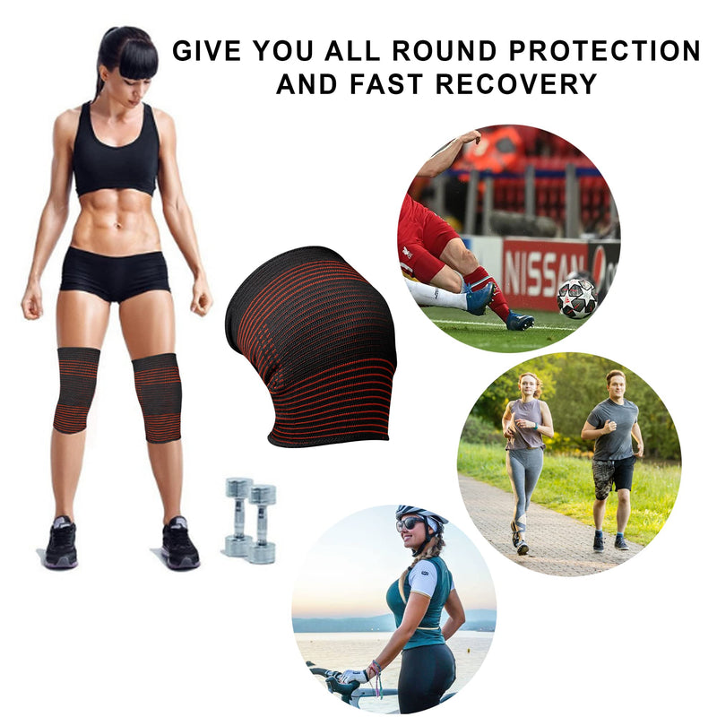 Knee Support, Breathable Anti-Slip Knee Support For Men And Women, Knee Support For Joint Pain Relief, Arthritis, Recovery, Running, Basketball, Walking, Sports (Xl) - NewNest Australia