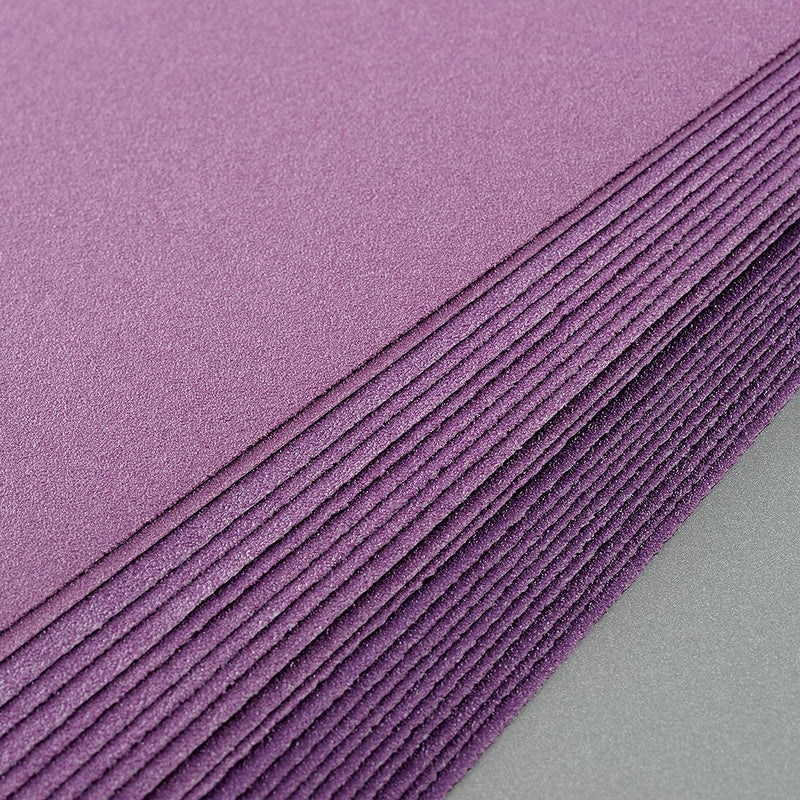 Sandpaper 1000 Grit, Wet Dry Sanding Sheets 9 x 11 Inch, Advanced White Fused Alumina Abrasive Sander Paper for Wood Furniture Finishing, Metal Sanding, Automotive Polishing, Purple,12-Sheets - NewNest Australia