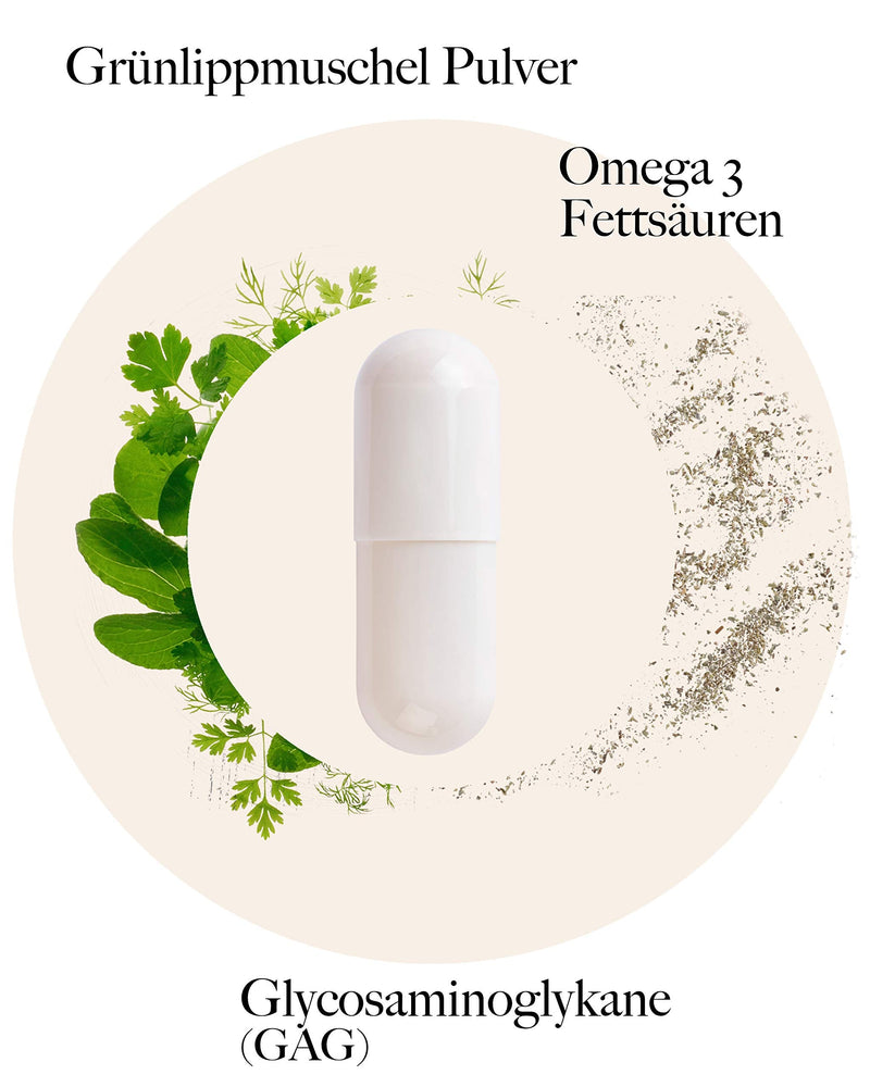 Kr√Ñuterhandel Sankt Anton - 300 Green-Lipped Mussel Capsules - 1500 Mg Daily Dose Of Green-Lipped Mussel Powder - 100% Green-Lipped Mussel Powder From Zealand - With Glycosaminoglycans - German Premium Quality... 300 Pieces (Pack Of 1) - NewNest Australia