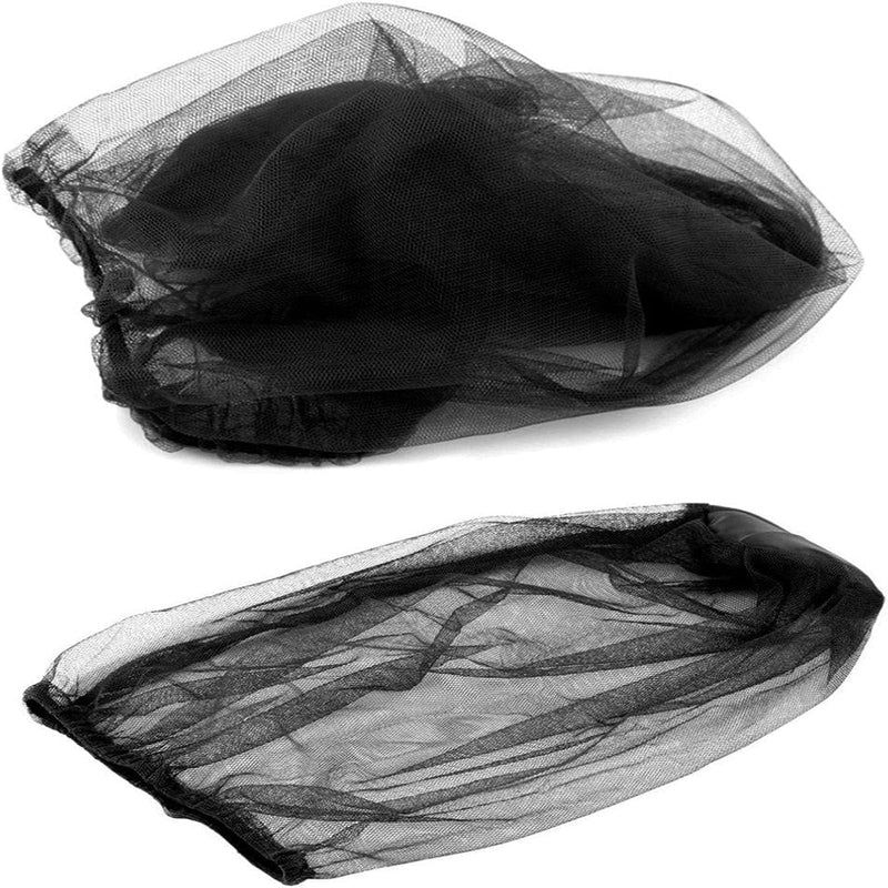LMOGWL 2 black mosquito repellent covers, mosquito net caps, face fly nets, insect proof, mosquito net heads, mosquito nets, used for beekeeping, outdoor fishing, travel - NewNest Australia