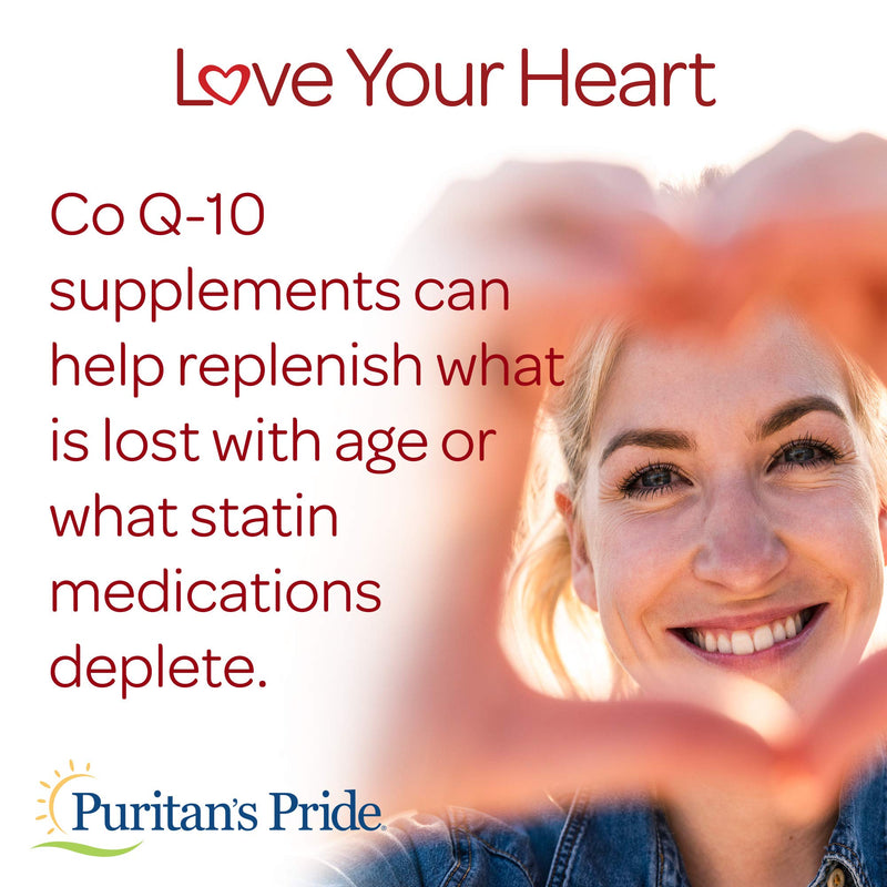 Q-Sorb CoQ10 200mg Supports Heart Health,120 Softgels by Puritan's Pride 120 Count (Pack of 1) - NewNest Australia