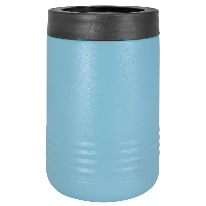 NewNest Australia - Clear Water Home Goods - 12 oz Stainless Steel Double Wall Vacuum Insulated Can or Bottle Cooler Keeps Beverage Cold for Hours - Powder Coated Light Blue 