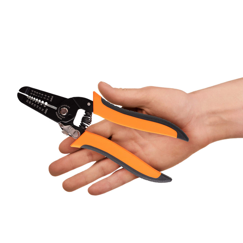 Wirefy STRP-01 Wire Stripper and Cutter - Wire Stripping Tool for Solid and Stranded Wires 22-10 AWG - NewNest Australia