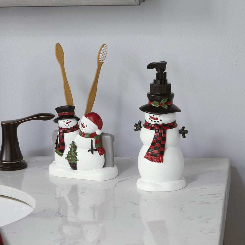 SKL Home by Saturday Knight Ltd. Woodland Winter, Toothbrush Holder, Red - NewNest Australia