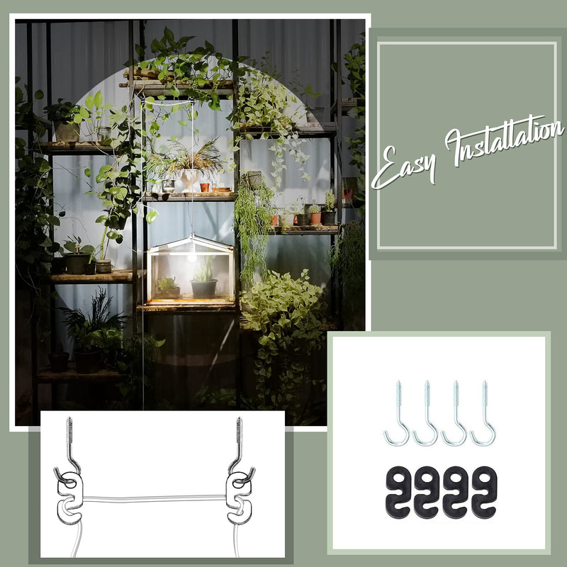 JACKYLED Extension Hanging Lantern Cord Cable UL 12Ft E26 E27 Socket On/Off Switch Plug in Pendant Lighting for Kitchen Bedroom Plant Growth Light - NewNest Australia