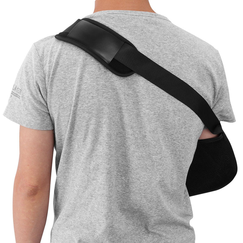 Healifty Arm Sling for Shoulder Injury - Lightweight, Breathable Shoulder Immobilizer for Men & Women - Ergonomic Adjustable Rotator Cuff Sling for Broken, Dislocated, Fracture & Strain Black - NewNest Australia