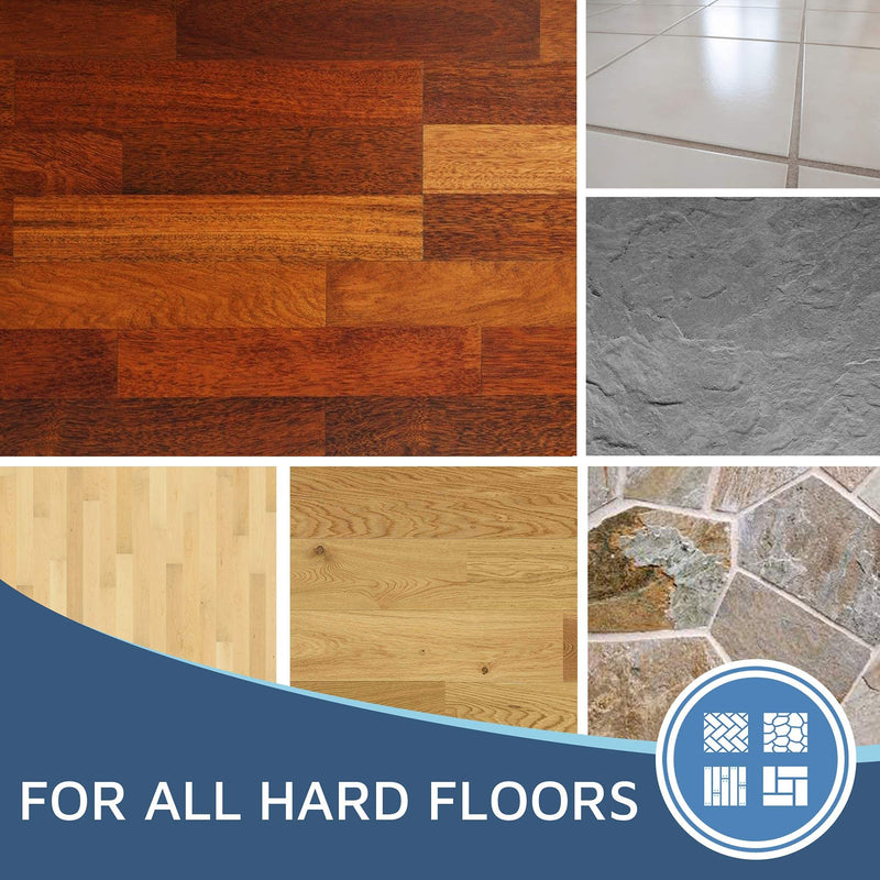 Flammi Steam Scrub Mop Pad Heavy Duty Fit Shark Steam Pocket Mop S3501 S3601 S2901 S2902 S3550 S3801 S3901 SE450 S3601D S3901D for All Hard Floors 2 Gray - NewNest Australia