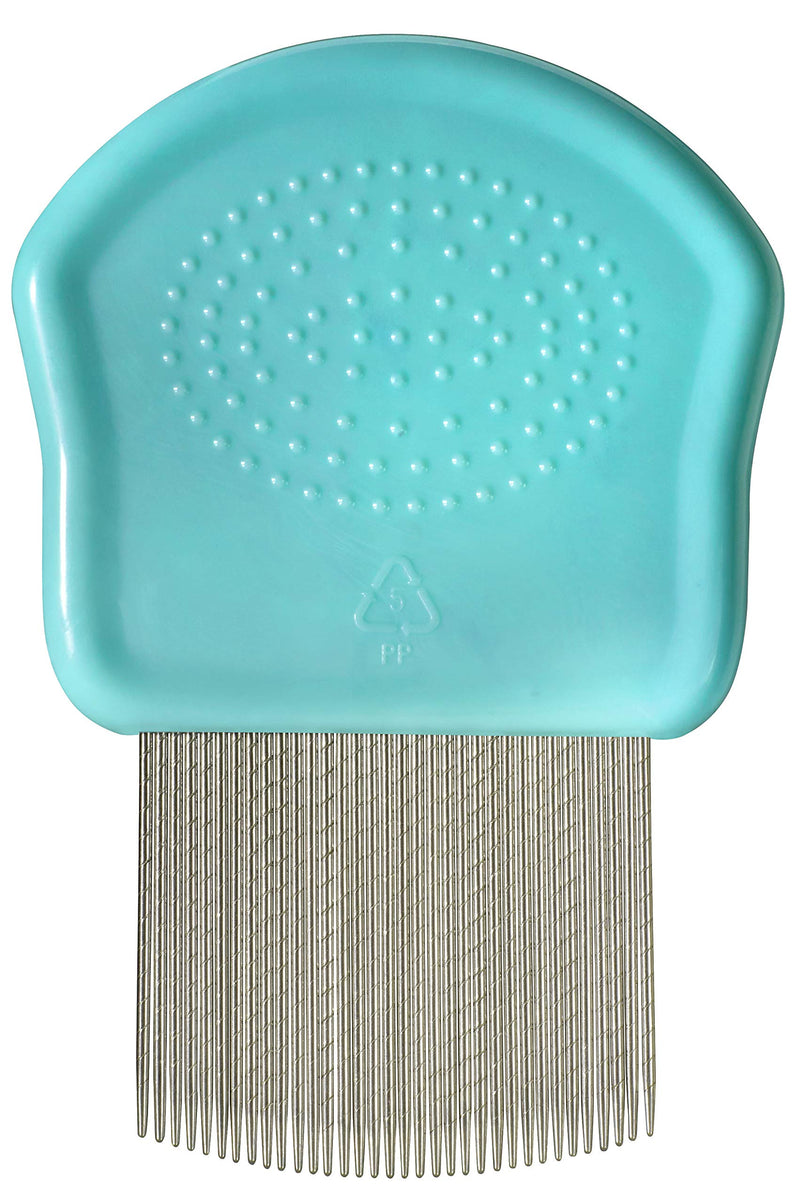 LiceLogic Eliminator Lice Comb/Nit Comb With Professional Grade Stainless Steel Metal Teeth With No Slip Grip Handle is Durable, Strong, Effective, and Reusable 1 Count (Pack of 1) - NewNest Australia