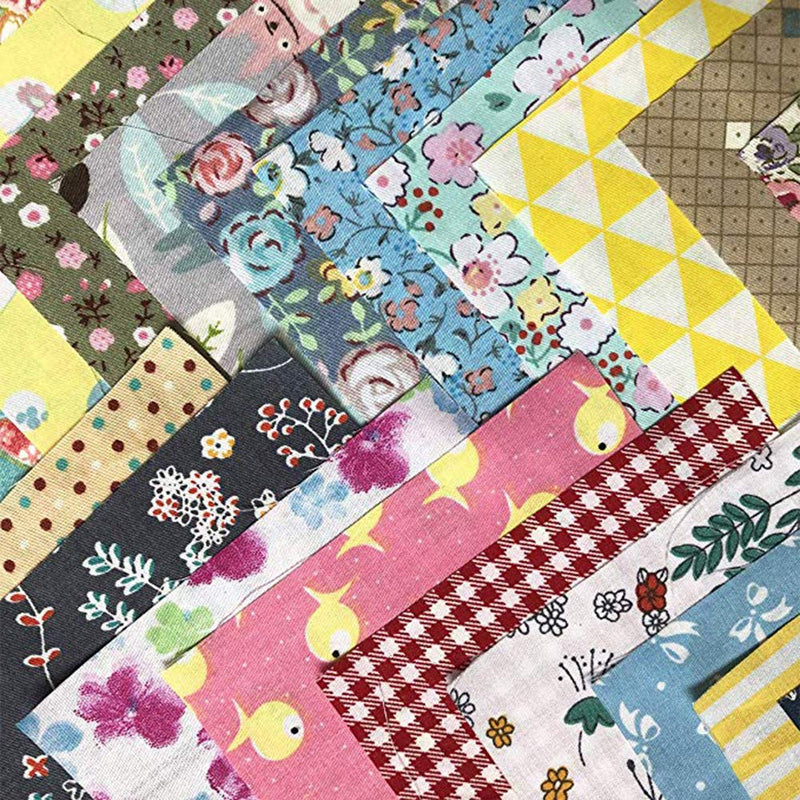 150Pcs 4" x 4" (10cm x 10cm) Cotton Craft Fabric Bundle Squares,Squares Sheets Patchwork,Pre-Cut Quilt Squares,DIY Sewing Quarters Bundle,Quilting Fabric Bundles 150Pcs - NewNest Australia