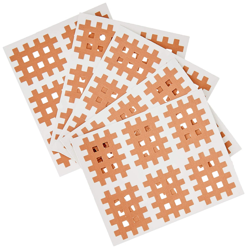 AcuTop Type B grid tape, 120 pieces, acupuncture plasters, grid plasters, beige single - NewNest Australia