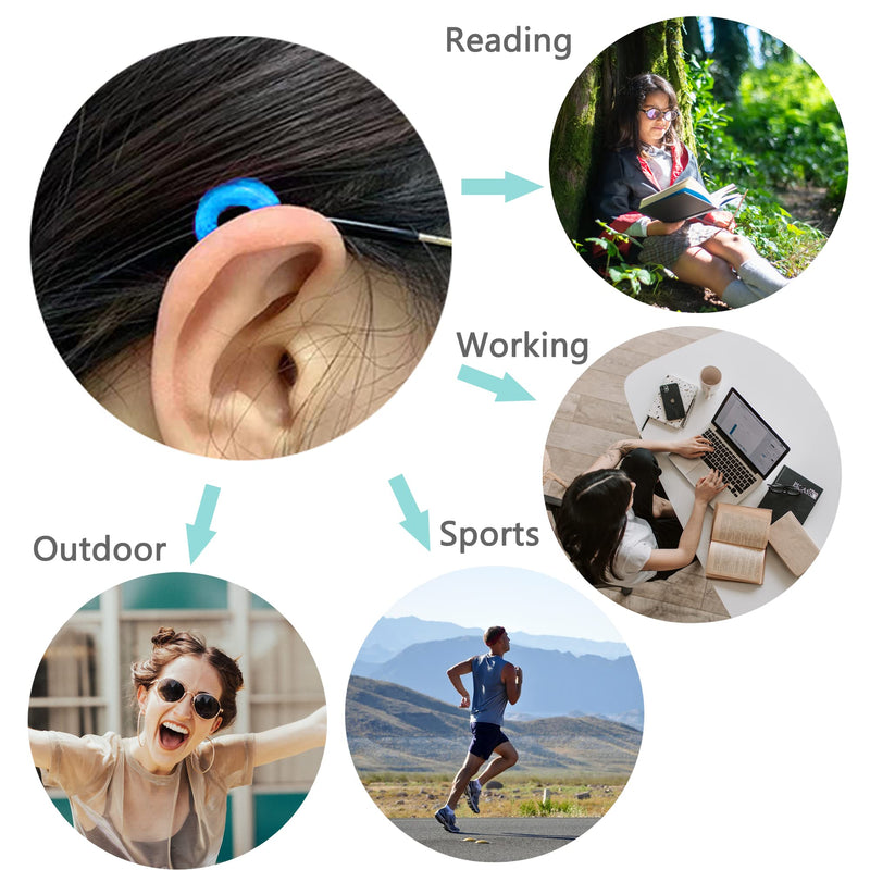 Non-Slip Pads Ear Glasses Ear Hooks Glasses 15 Pairs Glasses Holder Ear Round Silicone Glasses Non-Slip Holder Glasses Hooks For Glasses Sports Glasses Sunglasses Reading Glasses - NewNest Australia