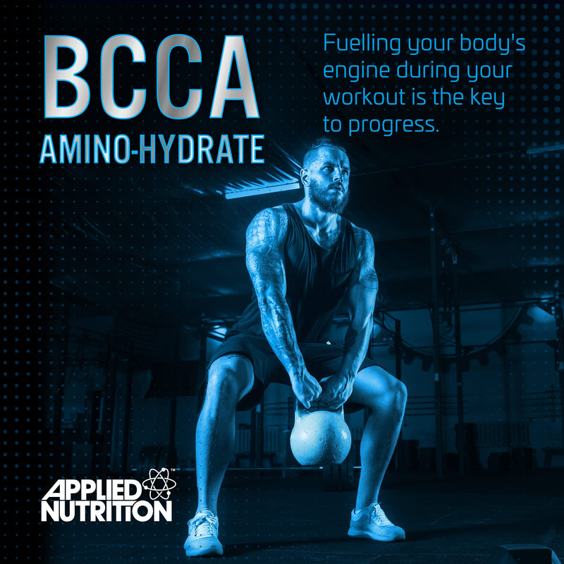 Applied Nutrition Bundle: BCAA Powder 450g + Lifestyle Water Bottle 1000ml | Branched Chain Amino Acids BCAAs Supplement, Intra Workout & Recovery (450g - 32 Servings) (Lemon & Lime) Lemon & Lime - NewNest Australia