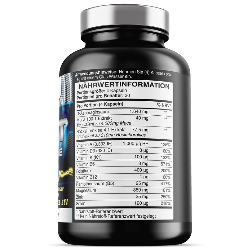 Test Xtreme: Testosterone Booster – Muscle Growth & Strength (120 Tablets) - NewNest Australia