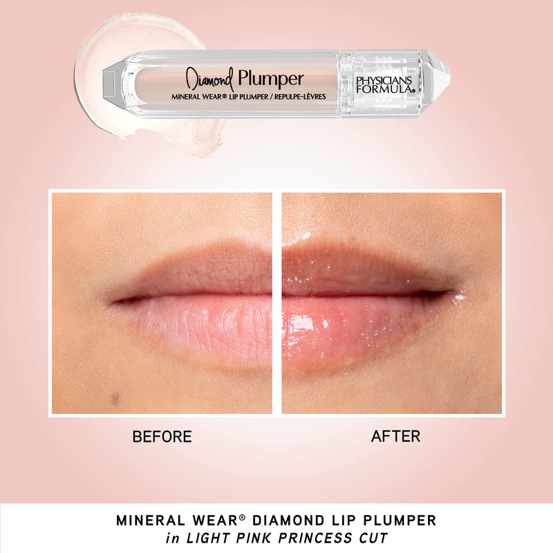Physicians Formula Mineral Wear Diamond Plumper Light Pink Princess Cut 1- Light Pink Princess Cut - NewNest Australia