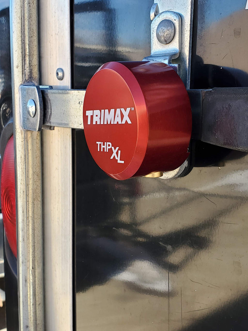 Trimax, (THPXLALRD, Red, Solid Aluminum Hockey Puck Internal Shackle Lock, Universal Fit - NewNest Australia