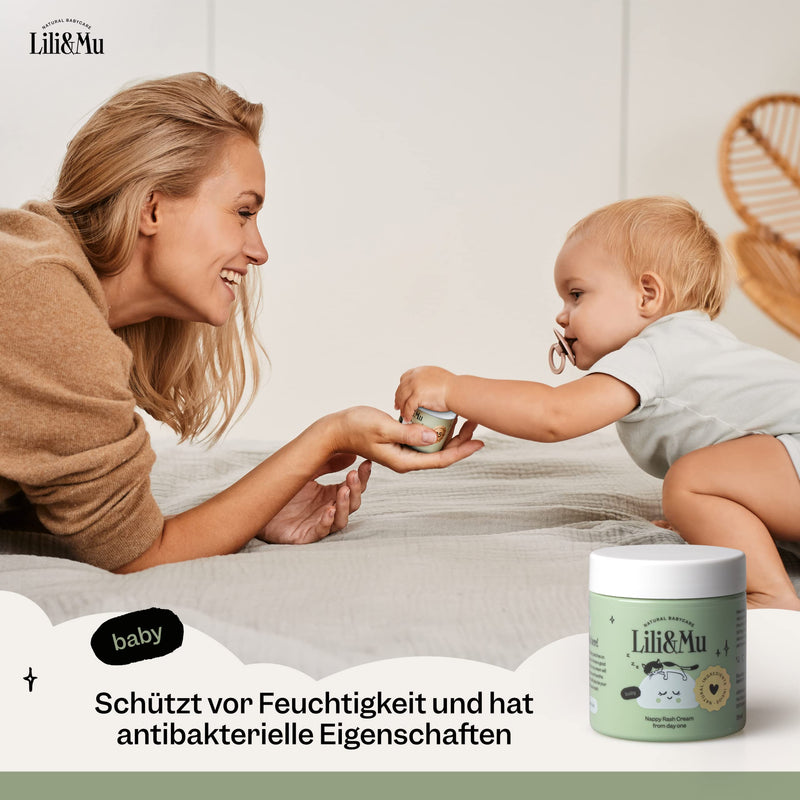 Lili&Mu Wound Protection Cream Baby Zinc Cream Cream With Panthenol And Shea Butter Moisture And Protection Baby Cream For Sensitive Skin Baby Natural Cosmetics Cream 75 Ml - NewNest Australia