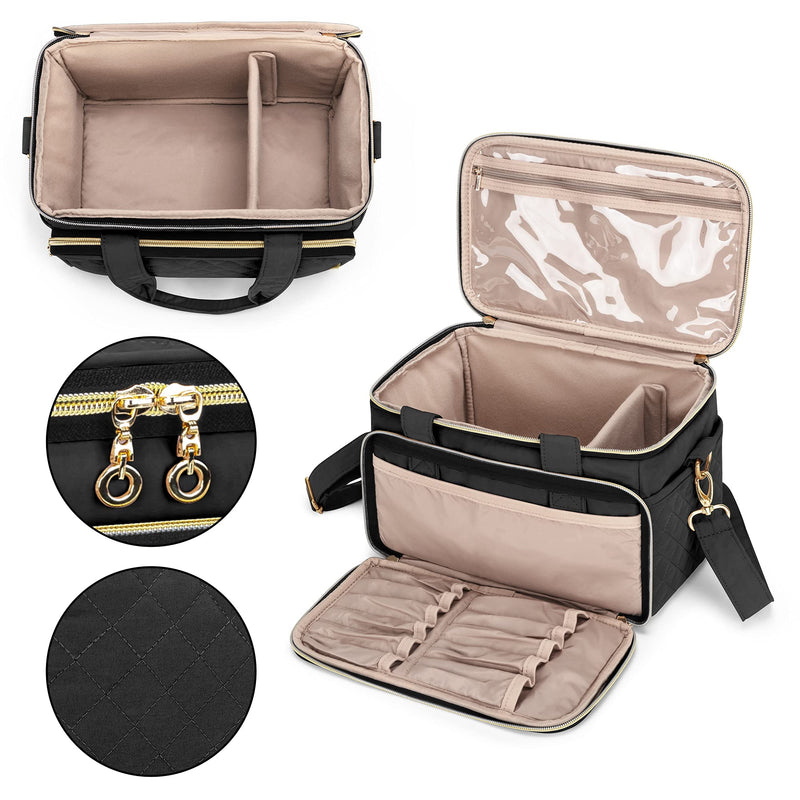 YARWO Carrying Case Compatible with Cricut Joy, Travel Storage Bag for Craft Pen Set and Power Cord, Black - NewNest Australia
