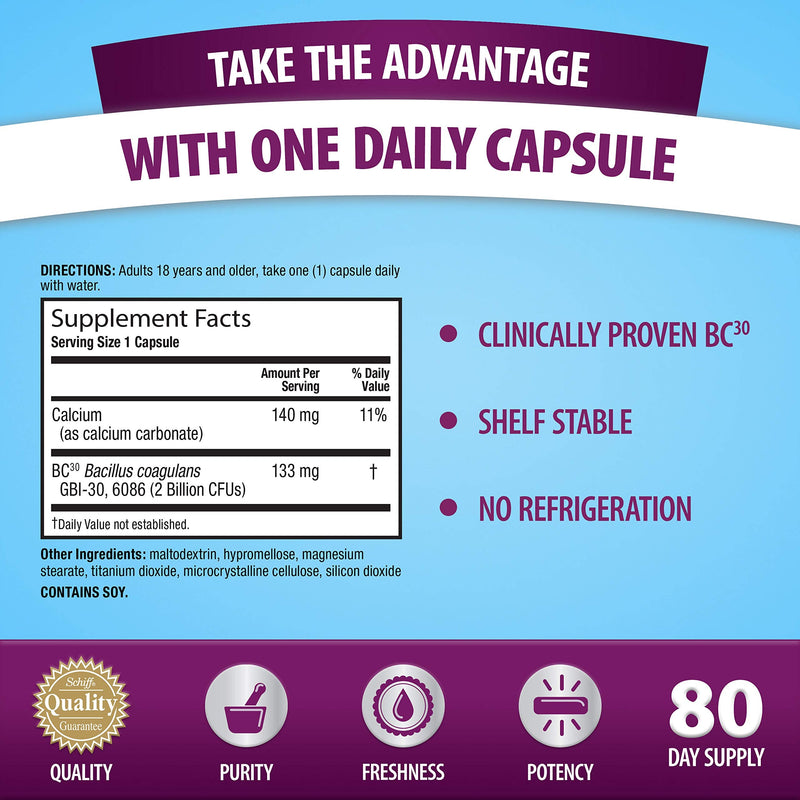 Daily Probiotic Capsules For Digestive Health & Gut Health, Digestive Advantage Probiotics For Men and Women (50 count box) 50ct - NewNest Australia
