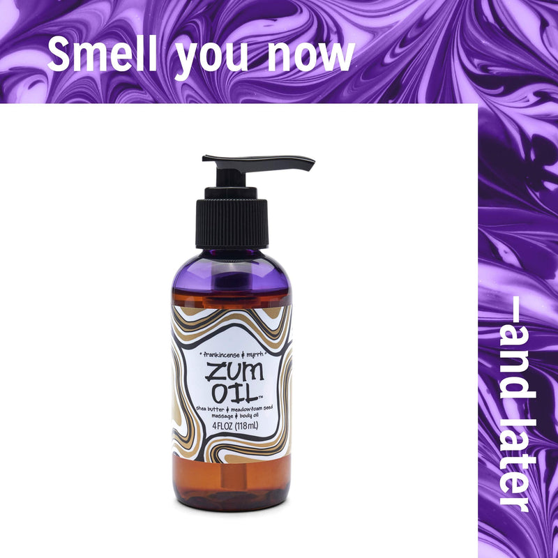 Zum Massage and Body Oil - Frankincense and Myrrh - 4 fl oz - NewNest Australia