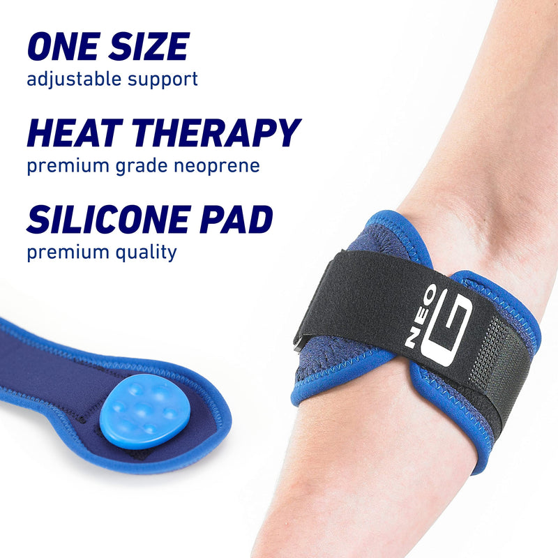 Neo G Tennis Elbow Support Strap - Golfers Elbow Support Strap - Support for Epicondylitis, Tennis/Golfers Elbow, Sprains & Repetitive Strain, Forearm Pain – Class 1 Medical Device - NewNest Australia