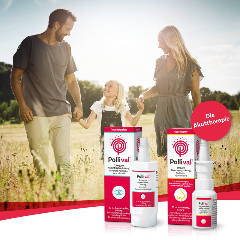 Pollival® nasal spray - The quick and strong defense against acute allergy symptoms, 10ml - NewNest Australia