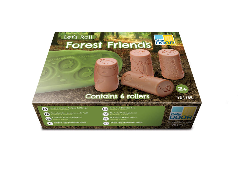 Yellow Door Let's Roll, Forest Friends Rollers, Set of 6 - NewNest Australia