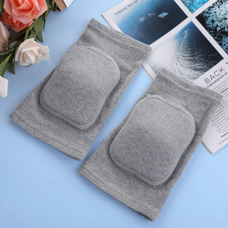 Sibba Compression Elbow Pads Arm Brace Support Fitness Arm Knee Protector Volleyball Basketball Breathable Elbow Wraps for Kids, Men and Women Grey - NewNest Australia