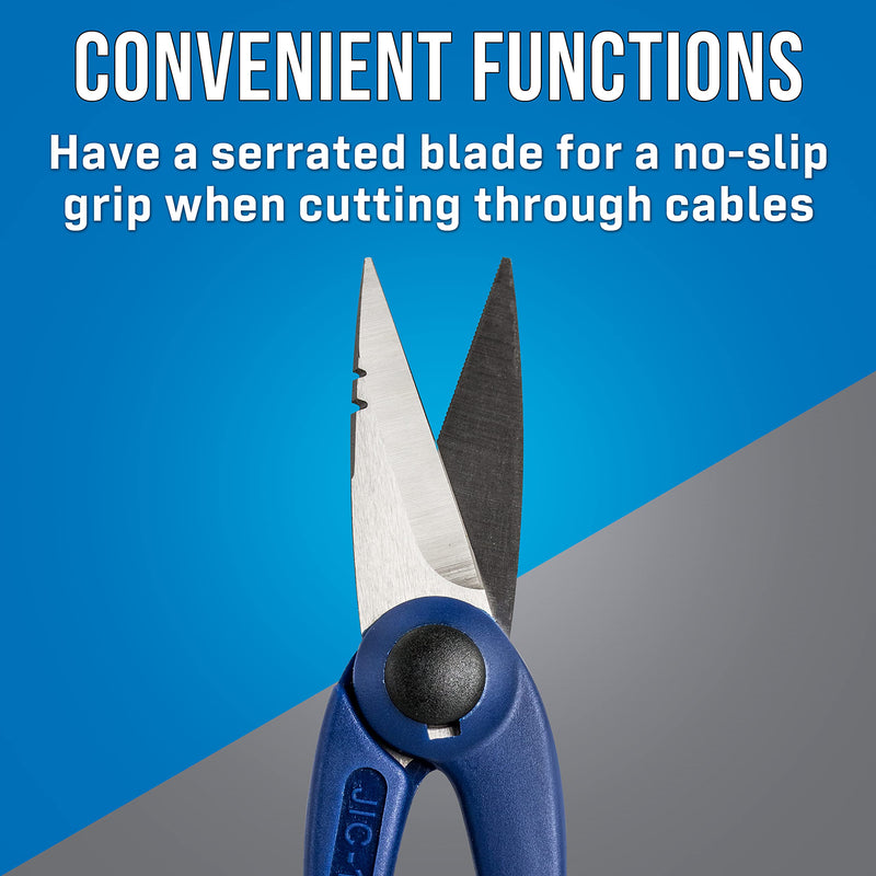 Jonard Tools JIC-195 Stainless Steel Communication Scissors - NewNest Australia