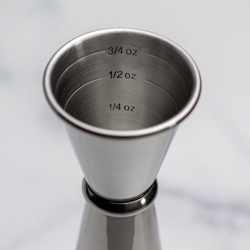 The Art of Craft Japanese Jigger: 1oz 2oz Stainless Steel Double Cocktail Jigger with Measurements Inside  Measuring Tool for Bartenders - NewNest Australia