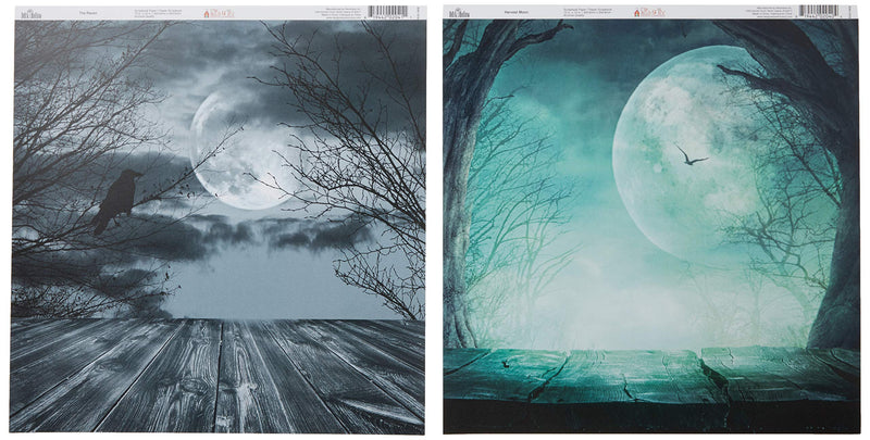 Ella & Viv by Reminisce EAV-1023 Dark Hallow Scrapbook Collection Kit - NewNest Australia