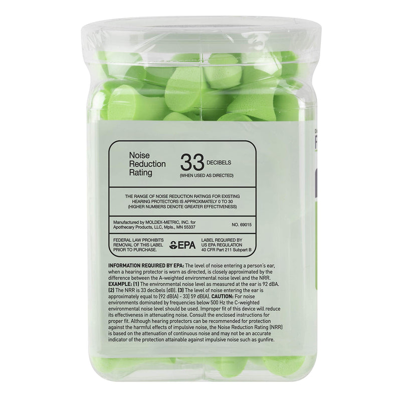 Flents Ear Plugs, 50 Pair, Ear Plugs for Sleeping, Snoring, Loud Noise, Traveling, Concerts, Construction, & Studying, Contour to Ear, NRR 33 50 Pair (Pack of 1) - NewNest Australia