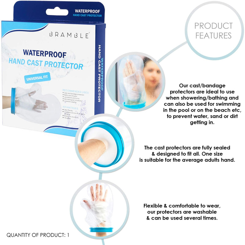 Bramble - Waterproof plaster protection (hand) made of silicone for bath and shower - NewNest Australia