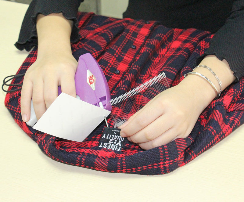 PAG Standard Tagging Gun Price Tag Attacher Gun for Clothing with 5 Needles and 2000 2" Barbs Fasteners, Purple - NewNest Australia