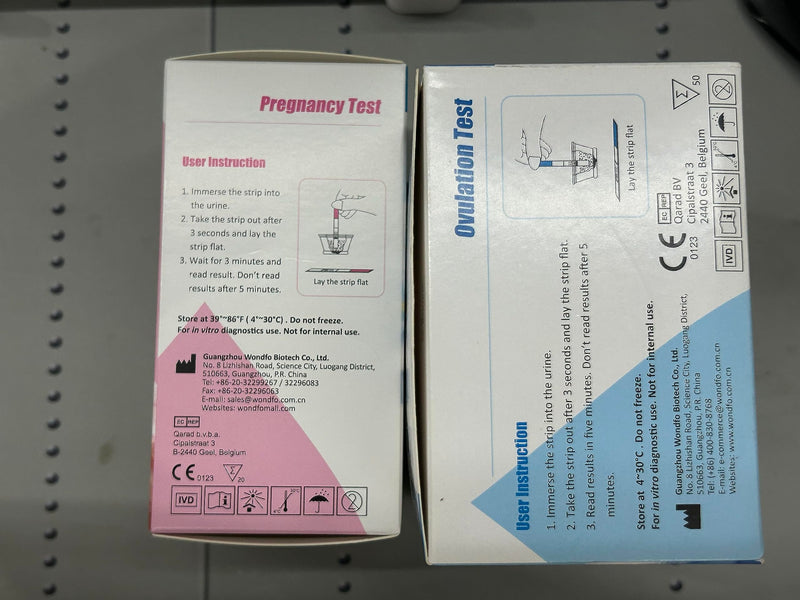 Wondfo Ovulation Test x 50 Pregnancy Test x 20 Ultra Early Test Sensitivity of 10 mIU/ml Pregnancy Test Strips Quick Detection OPK Pack of 70 (Pack of 1) - NewNest Australia