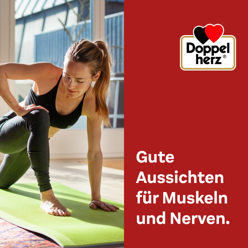 Doppelherz Magnesium 500 + B12 + D3 DIRECT with DEPOT function - Magnesium as a contribution to the normal function of the muscles and the nervous system - 20 portions of micro pellets - NewNest Australia