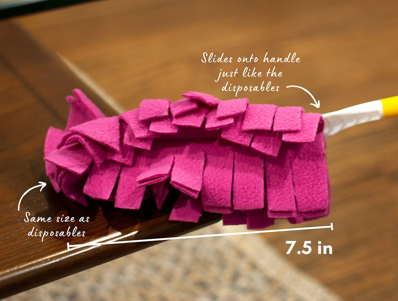 Xanitize Fleece Refills for Swiffer Hand Duster - Reusable, Dry Duster - 5-Pack Rainbow (Jewel) Jewel - NewNest Australia