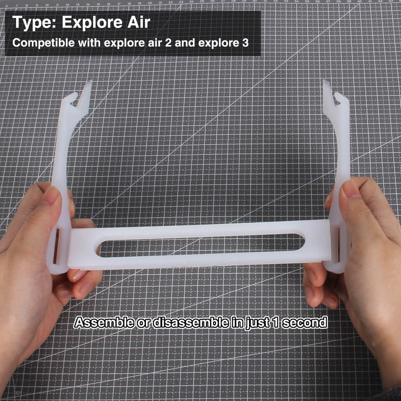 LOPASA Extension Tray Compatible with Cricut Explore Air 2 3, Cricut Mats Holder, Cricut Cutting Mats Extender, Suitable for 12x12 & 12x24 Grip Cutting Mat and Vinyl (Explore Air Only) - NewNest Australia