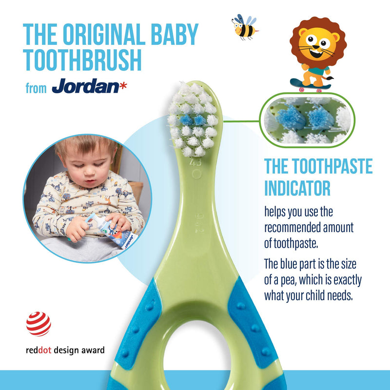 Baby Toothbrush, 0-2 Years, Soft Bristles 4 Count (Pack of 1) - NewNest Australia
