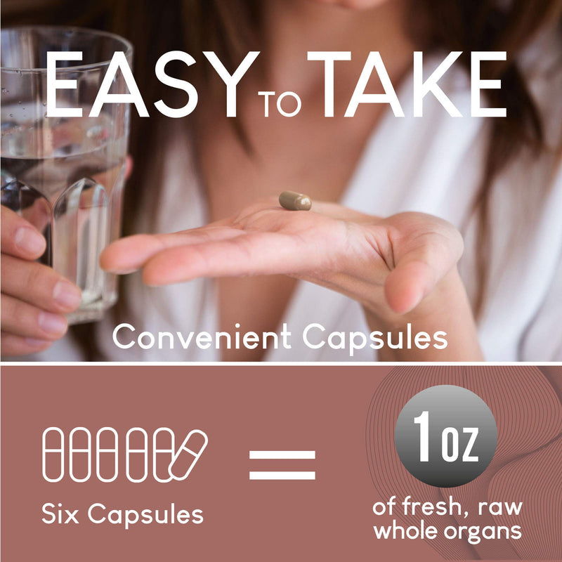 Grass Fed Beef Liver Capsules, Desiccated Beef Liver Supplement, Ancestral Superfood from New Zealand (180 Pills) by Optimal Carnivore - NewNest Australia